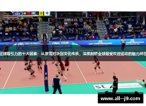 足球吸引力的十大因素：从激情对决到文化传承，深度剖析全球最受欢迎运动的魅力所在
