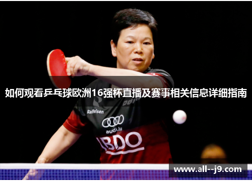 如何观看乒乓球欧洲16强杯直播及赛事相关信息详细指南